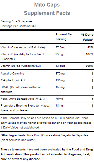 Nutritional information Nutritional information