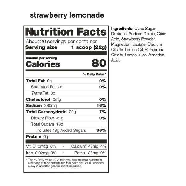 Nutritional information Nutritional information
