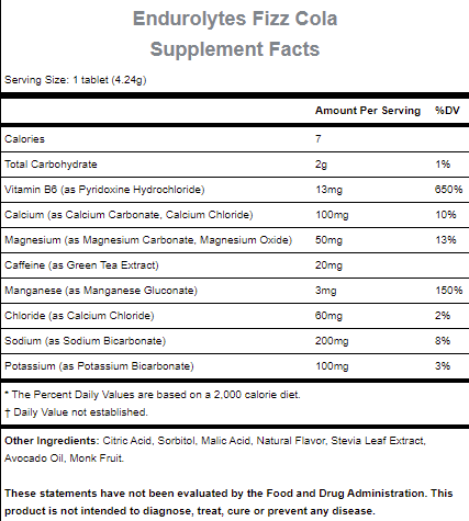 Nutritional information