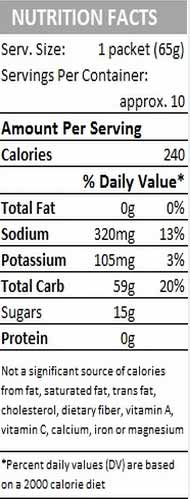 Nutritional information