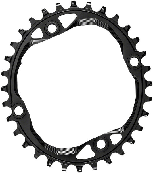 absoluteBLACK Oval 104 BCD 4-Bolt Chainring absoluteBLACK Oval 104 BCD 4-Bolt Chainring