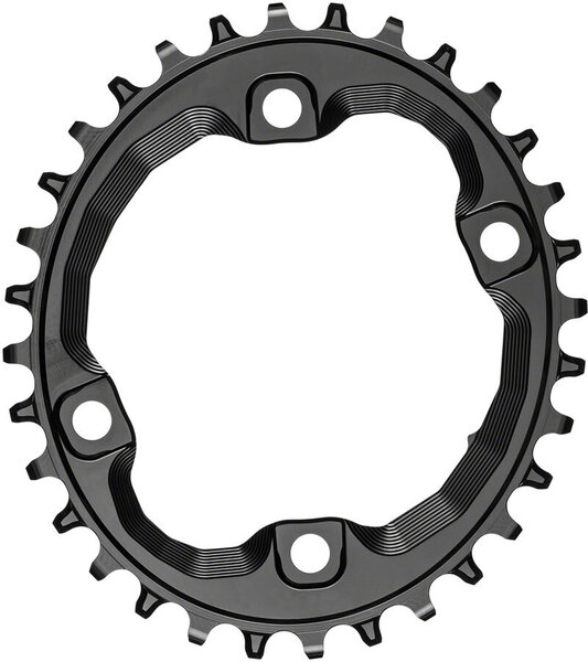 absoluteBLACK Oval 96 BCD Asymmetric Chainring for Hyperglide+