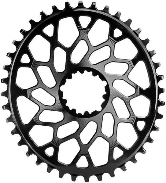 absoluteBLACK Oval Direct Mount CX Chainring for SRAM 3-Bolt 6mm Offset