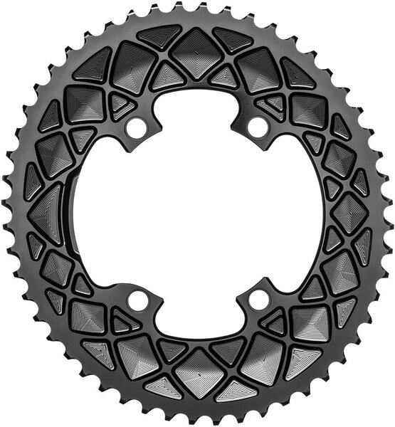 absoluteBLACK Premium Oval 110 BCD Road Outer Chainring for Shimano R9100/8000/7000