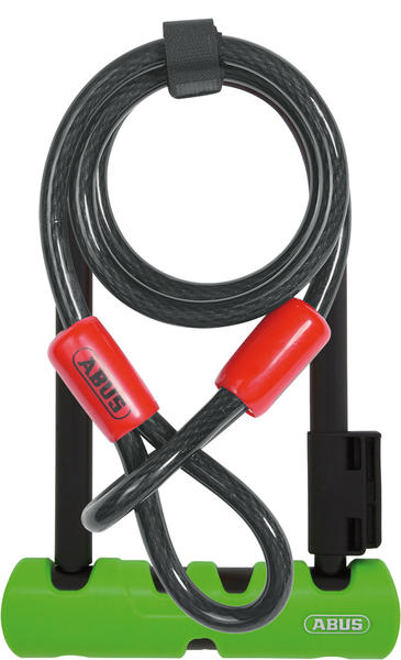 ABUS Ultra 410 Mini LS U-Lock (7-inch) + Cobra Cable ABUS Ultra 410 Mini LS U-Lock (7-inch) + Cobra Cable