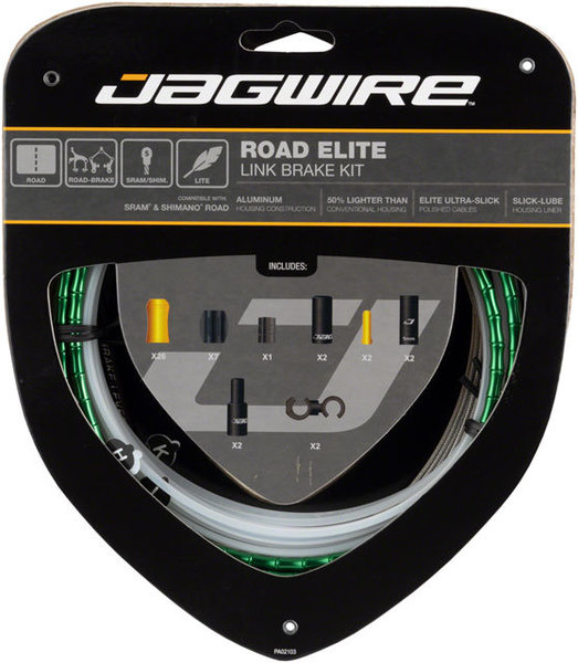 Jagwire Road Elite Link Brake Kit Jagwire Road Elite Link Brake Kit