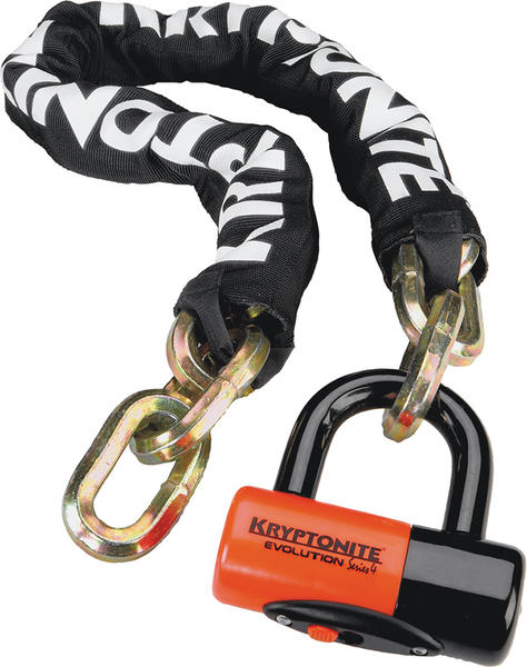 Kryptonite New York Chain (w/Evolution Series 4 Disc Lock) (3.25 feet) Kryptonite New York Chain (w/Evolution Series 4 Disc Lock) (3.25 feet)