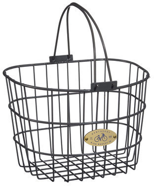 Nantucket Bike Basket Surfside Adult Wire D-Shape Basket
