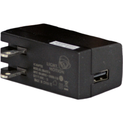 Light & Motion 2.0A USB AC Adapter